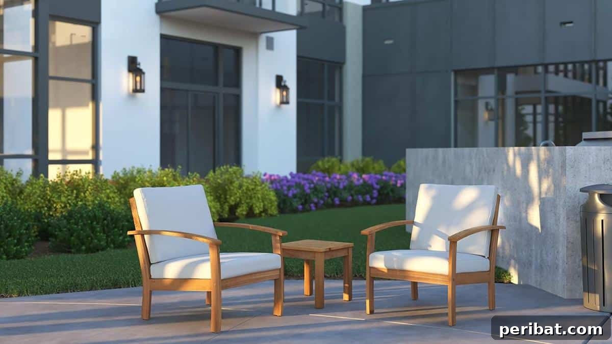 Craft Your Perfect Patio: 27 DIY Chair Designs for Cozy Outdoor Living 26 Patio Contemporary Lounge Chairs