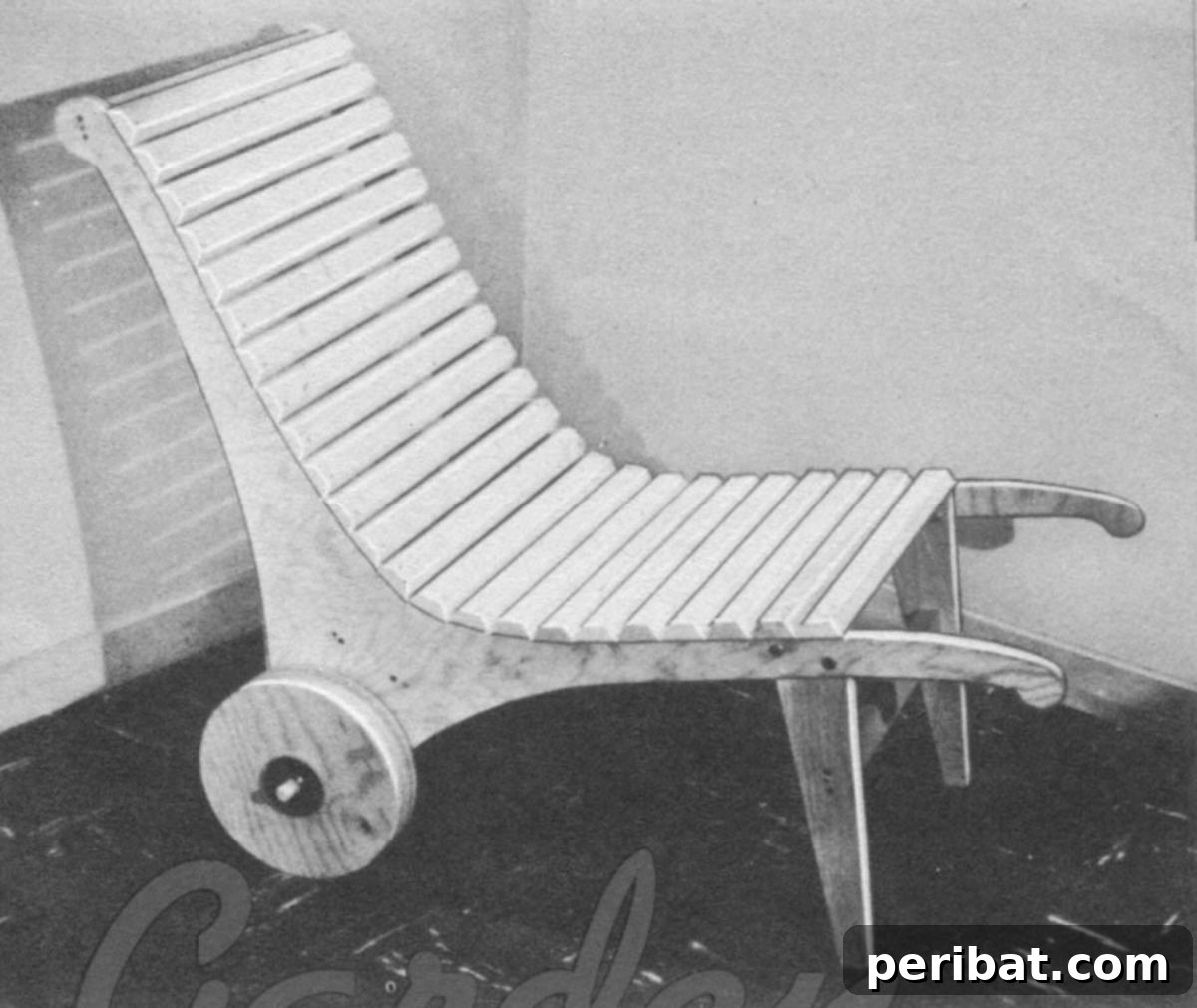 Craft Your Perfect Patio: 27 DIY Chair Designs for Cozy Outdoor Living 5 DIY Rolling Patio Chair