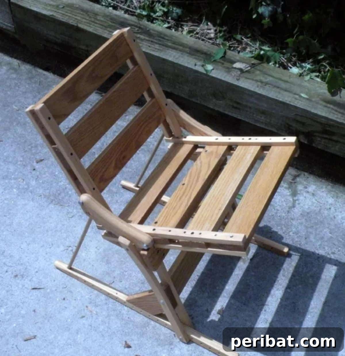 Craft Your Perfect Patio: 27 DIY Chair Designs for Cozy Outdoor Living 6 DIY Wood Crutches Patio Chair