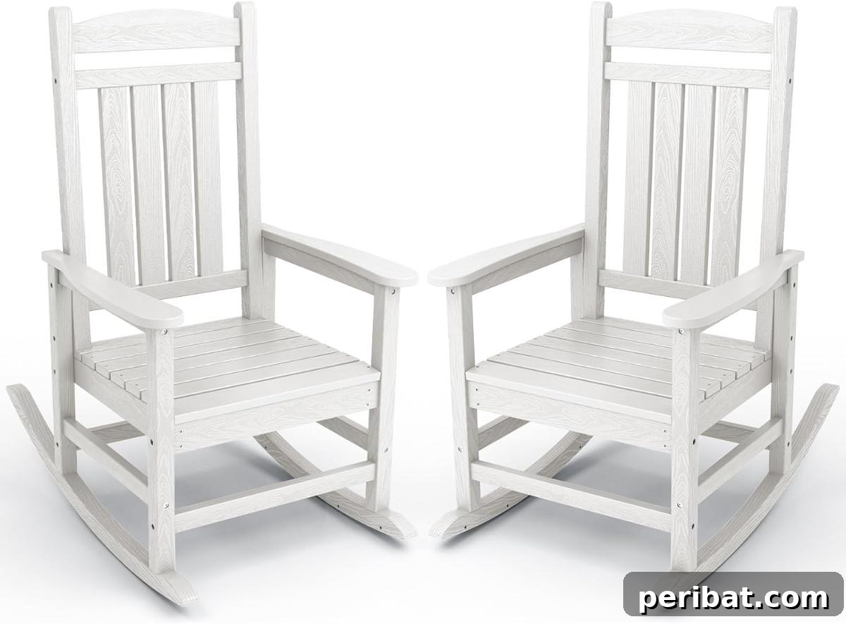 Craft Your Perfect Patio: 27 DIY Chair Designs for Cozy Outdoor Living 7 Weather Resistant Patio Rocking Chairs