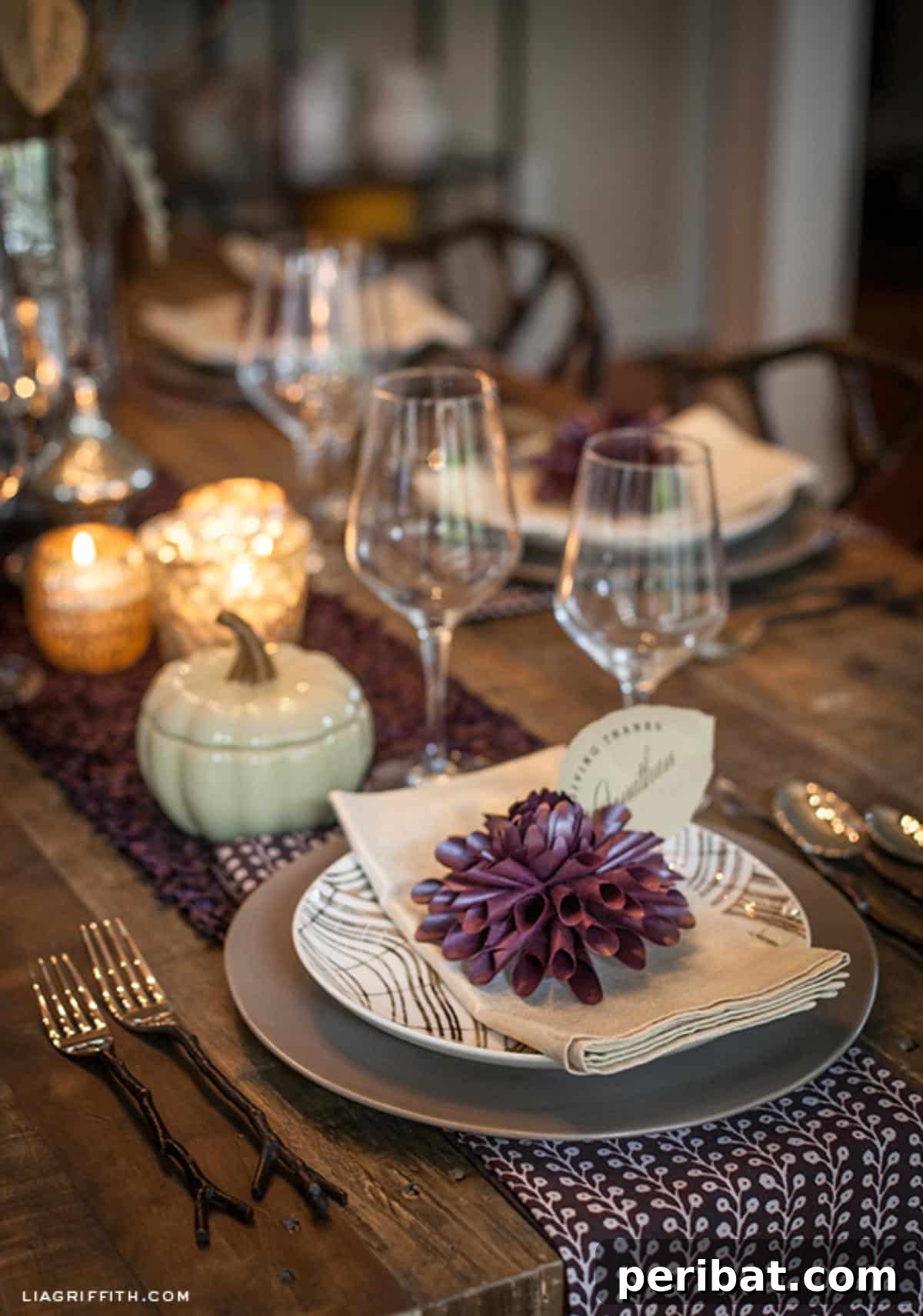 Editable Leaf Place Cards. Features elegant leaf-shaped place cards with customizable text fields, offering a convenient and stylish solution for personalization.
