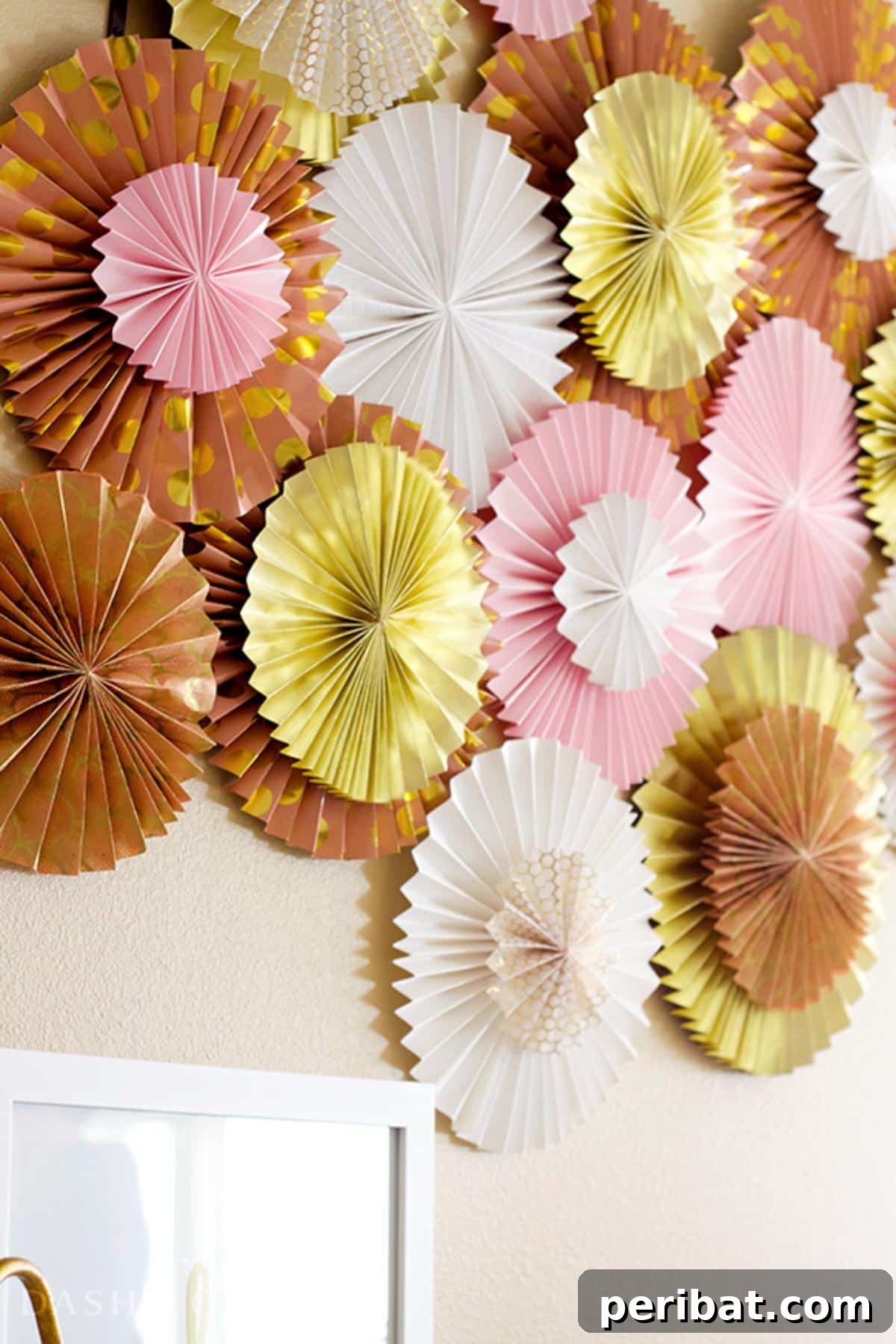 24 Creative DIY Paper Fan Projects 21 DIY paper fan and paper rosette crafts, simple and creative projects requiring paper, scissors, glue, and twine for celebratory decor.