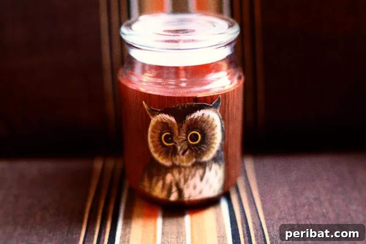 20 Stunning DIY Candle Label Designs to Personalize Your Creations 12 DIY Candle Label Cover Up