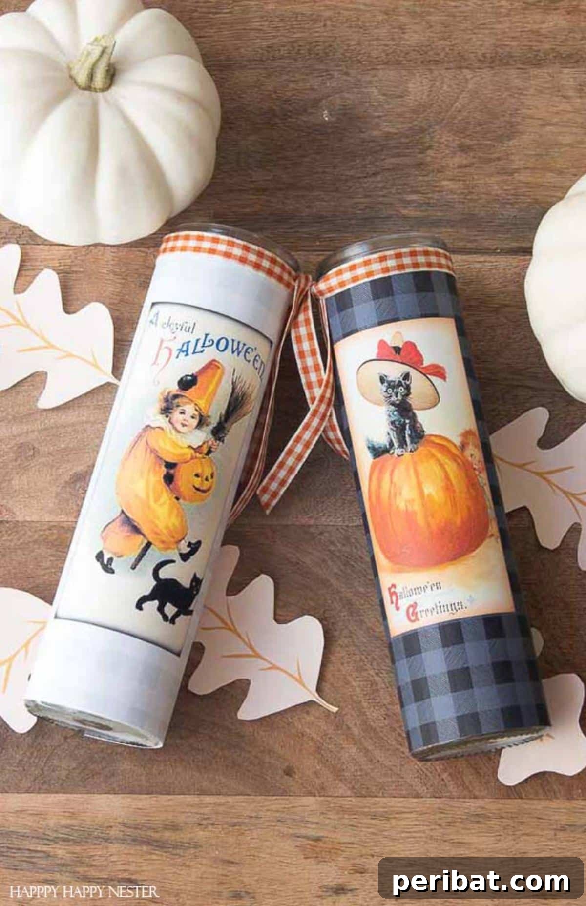 20 Stunning DIY Candle Label Designs to Personalize Your Creations 14 DIY Halloween candle labes.