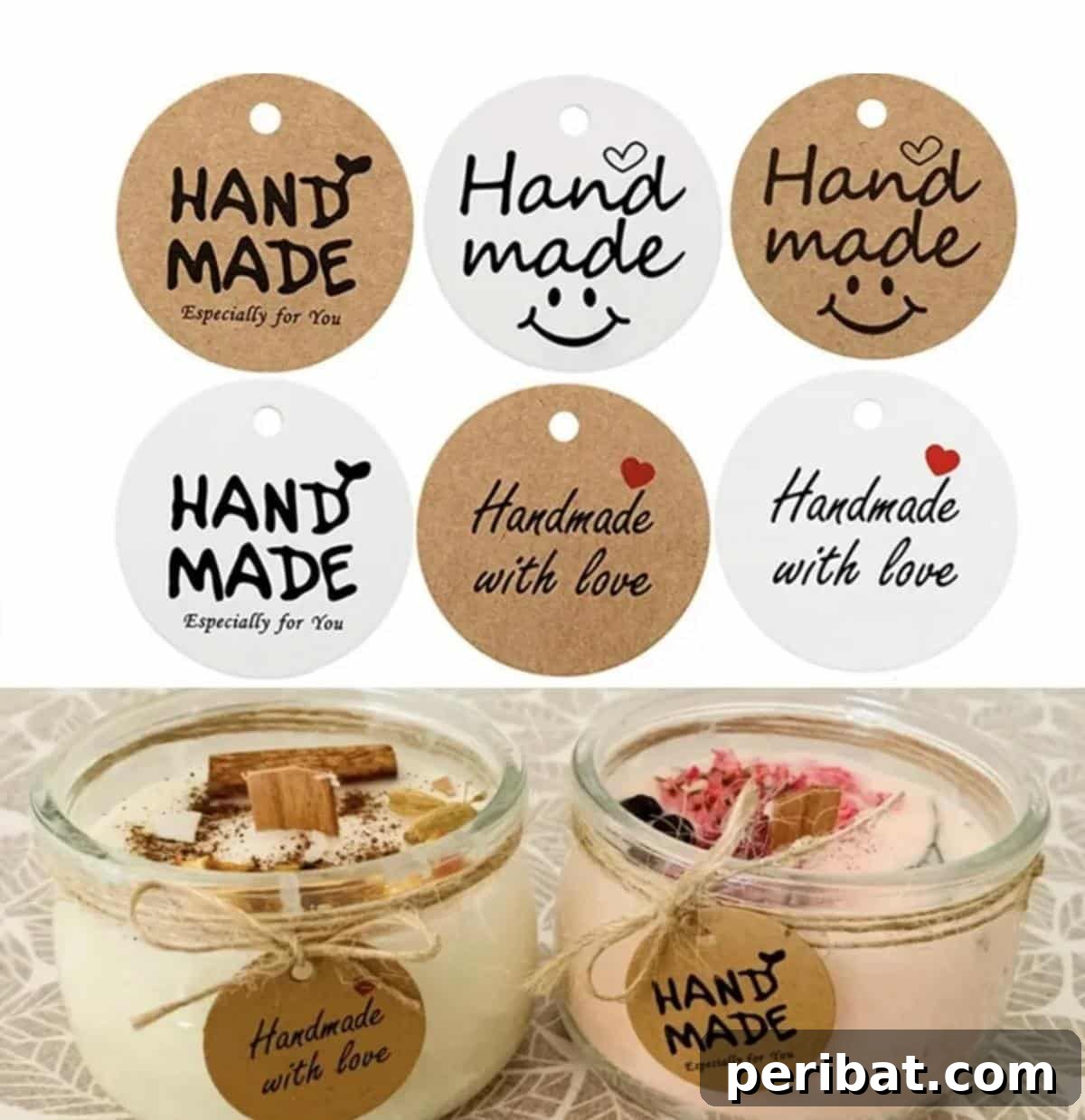 20 Stunning DIY Candle Label Designs to Personalize Your Creations 18 Handmade Labels for DIY Candle Gifts