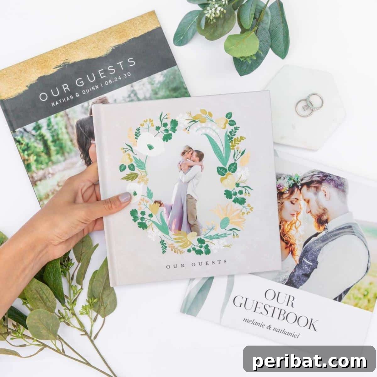 35 Creative DIY Wedding Guest Book Keepsakes 17 Custom Wedding Guest Book
