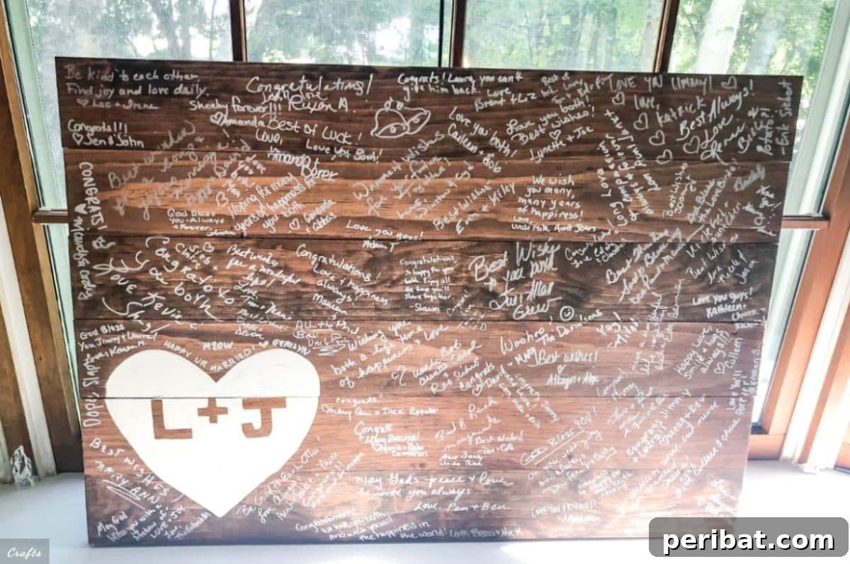 35 Creative DIY Wedding Guest Book Keepsakes 27 DIY Rustic Wedding Guest Book