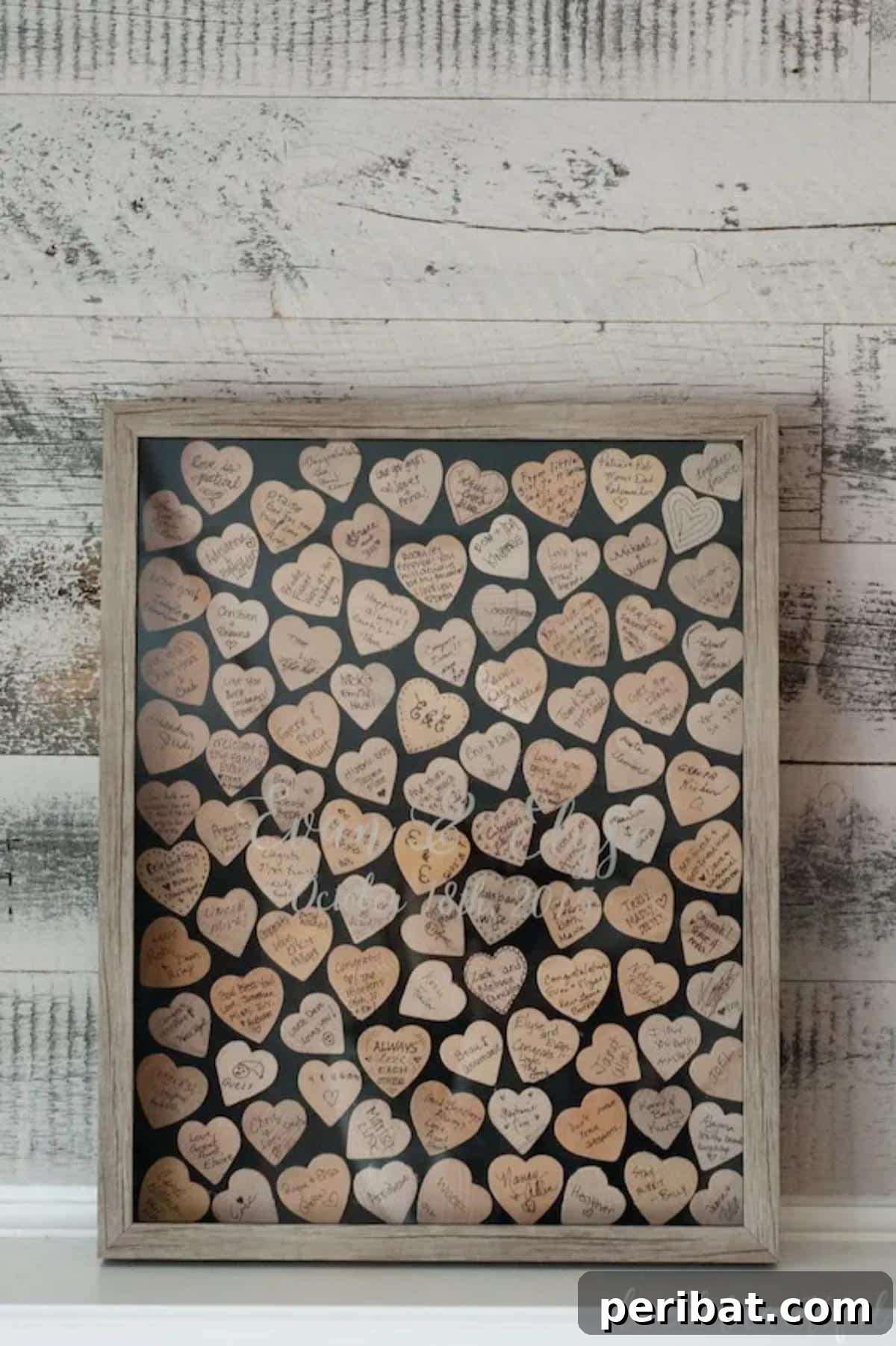 35 Creative DIY Wedding Guest Book Keepsakes 5 DIY Wooden Heart Wedding Guestbook