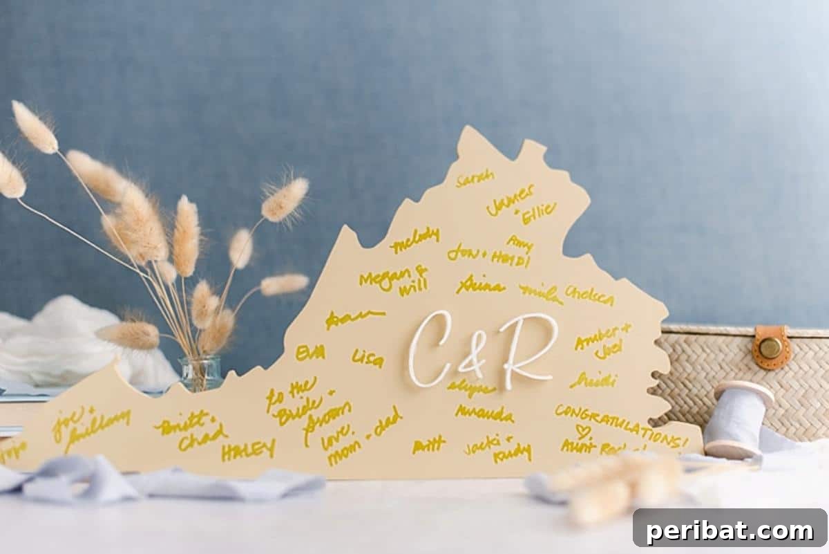 35 Creative DIY Wedding Guest Book Keepsakes 8 DIY Alternative Wedding Guest Book