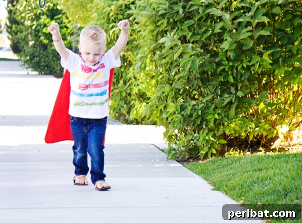 Enchanting Stitches: 20 Magical Sewing Designs 14 DIY Superhero Cape, showing a colorful, simple cape.