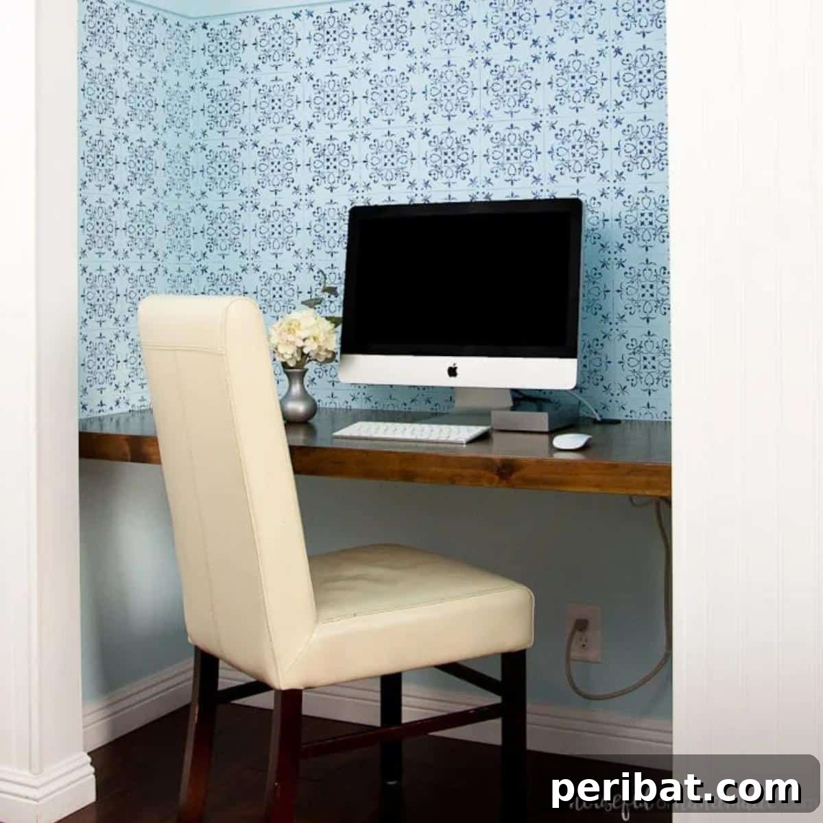 43 DIY Home Office Upgrades for Your Perfect Workspace 16 DIY Desk in a Closet