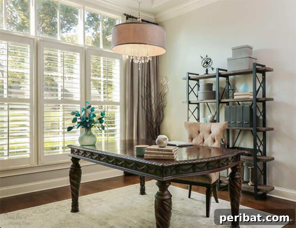 43 DIY Home Office Upgrades for Your Perfect Workspace 18 Home Office Makeover – One Room Challenge