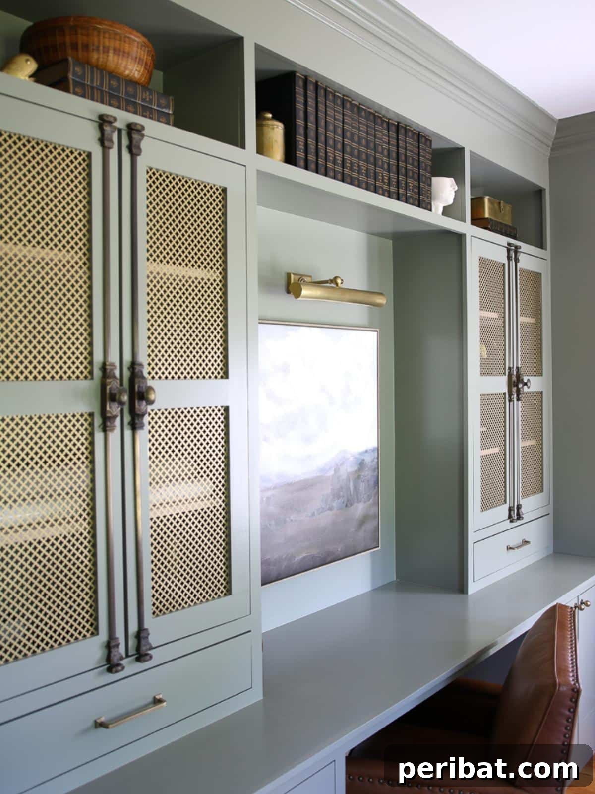 43 DIY Home Office Upgrades for Your Perfect Workspace 21 DIY Built-in Cabinets for Home Office