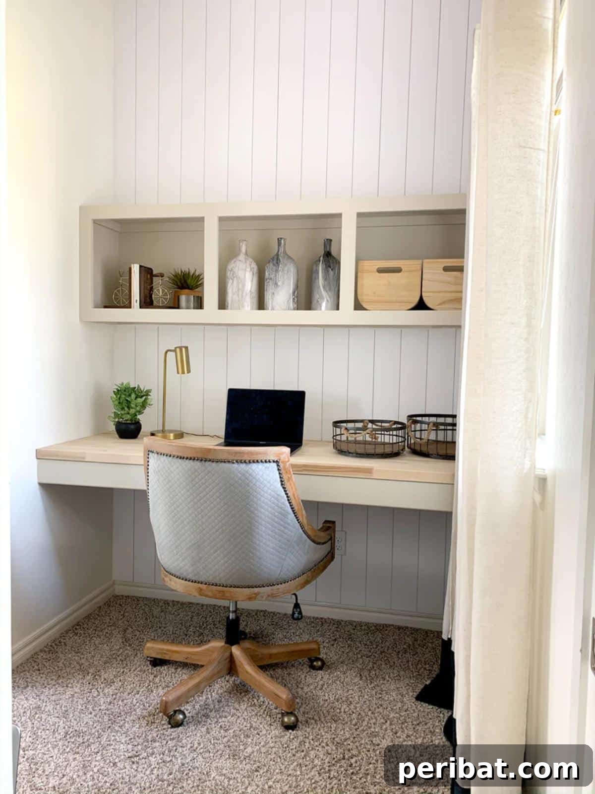 43 DIY Home Office Upgrades for Your Perfect Workspace 37 DIY Home Office Nook