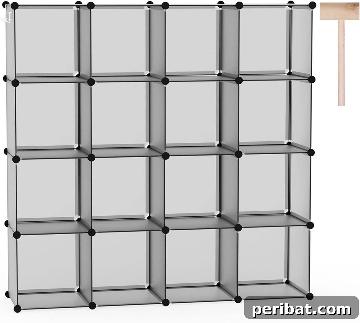 43 DIY Home Office Upgrades for Your Perfect Workspace 45 DIY Cube Storage Organizer