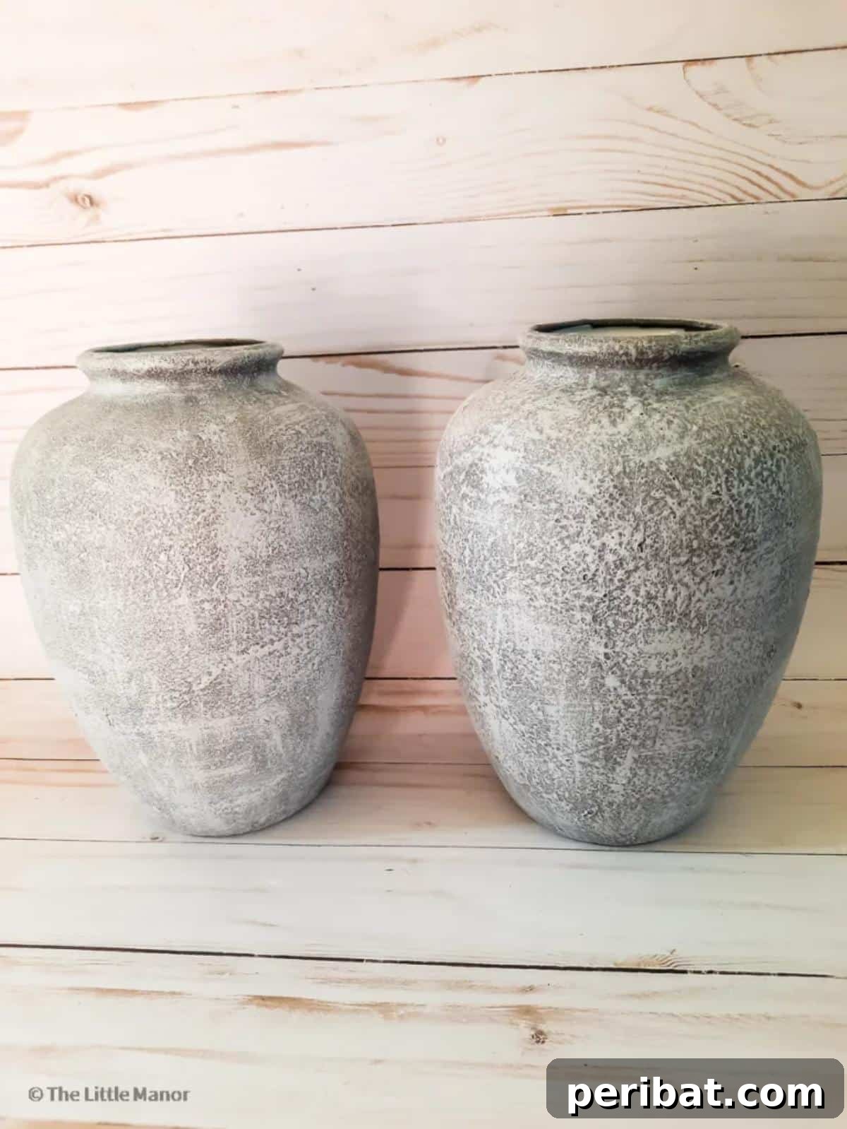 23 Modern Concrete Planter & Vase Projects 5 DIY Concrete Faux Vases, showcasing striking industrial designs ideal for unique home interior accents.
