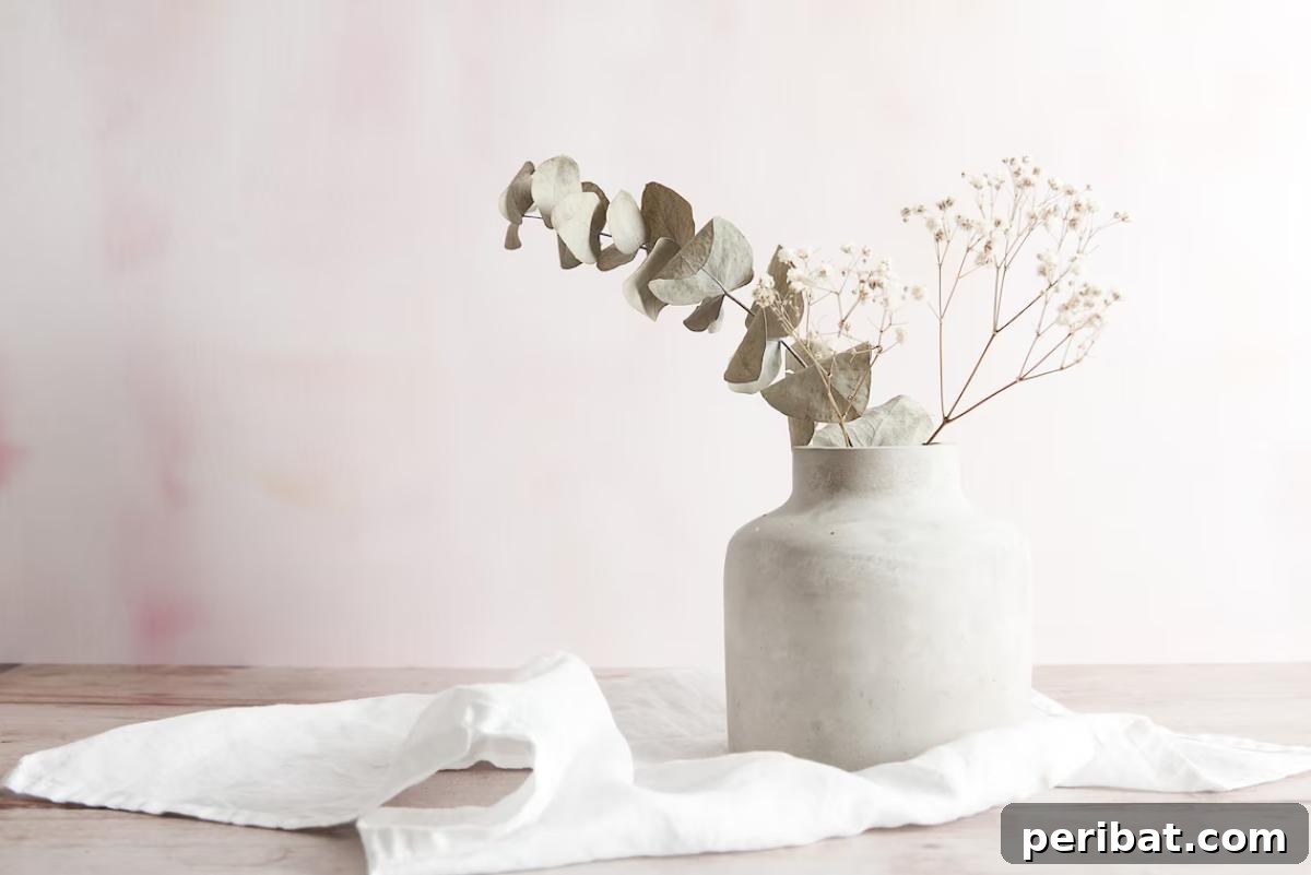 23 Modern Concrete Planter & Vase Projects 8 Concrete Vase Large Minimal, a sleek and impactful design perfect for modern interior statements.