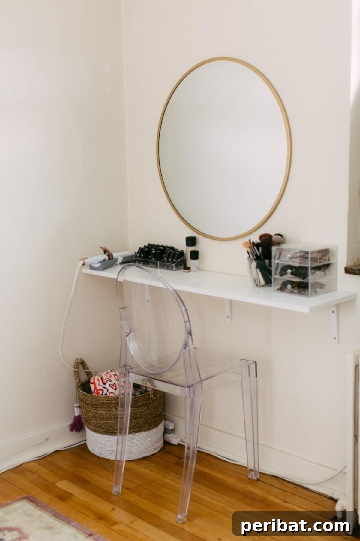 29 DIY Vanity Transformations: Stylish and Practical Designs 14 Super Simple Shelf-Based DIY Vanity