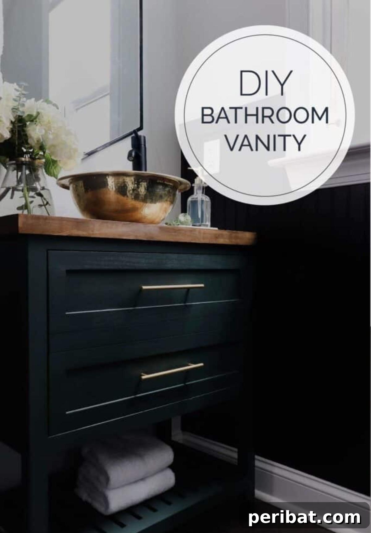 29 DIY Vanity Transformations: Stylish and Practical Designs 17 Fully Customizable DIY Bathroom Vanity