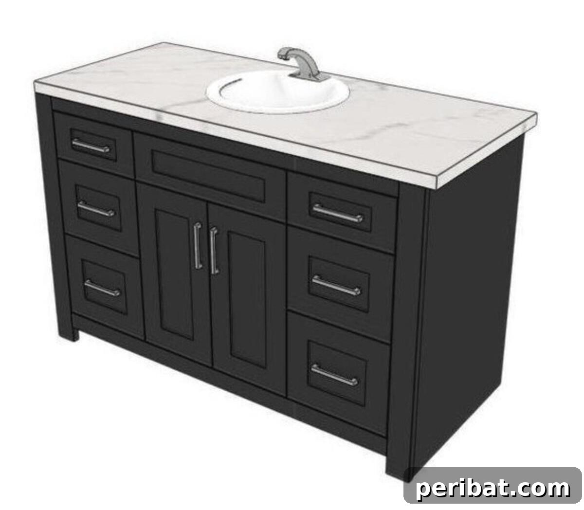 29 DIY Vanity Transformations: Stylish and Practical Designs 26 Ambitious DIY Large Bathroom Vanity Build