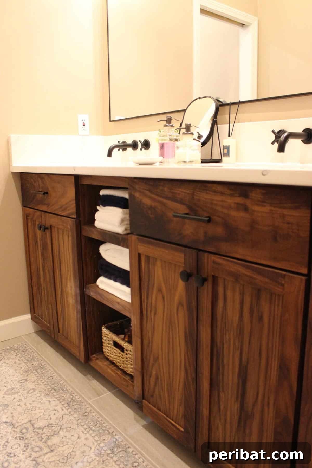 29 DIY Vanity Transformations: Stylish and Practical Designs 27 Beginner-Friendly DIY Bathroom Double Vanity