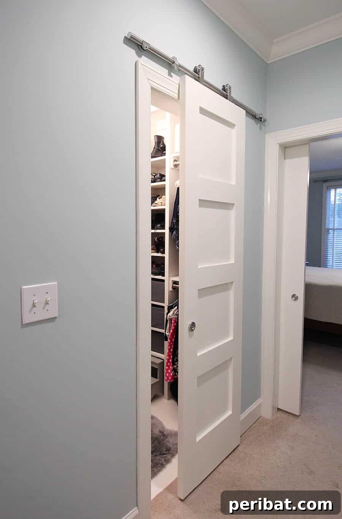 Contemporary 4-Panel Barn Door for $50