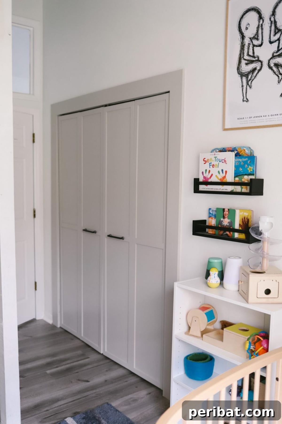 DIY Upgraded Closet Door