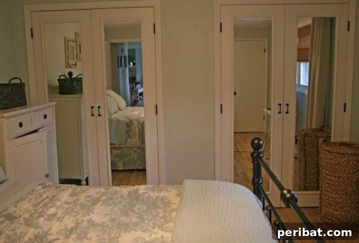 DIY Closet Doors Makeover