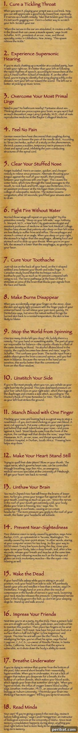 250 Smart Life Hacks to Simplify Your Life 119 Body hacking tips for quick fixes
