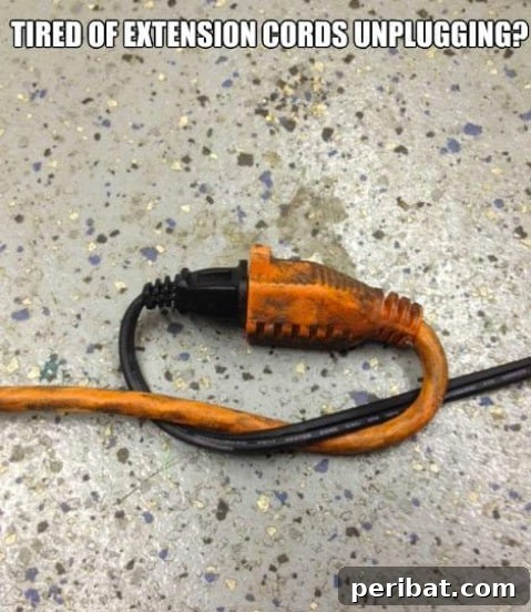 250 Smart Life Hacks to Simplify Your Life 177 Extension cords management for safety