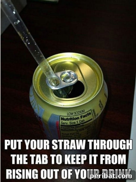250 Smart Life Hacks to Simplify Your Life 189 Soda can tab as a photo hanger