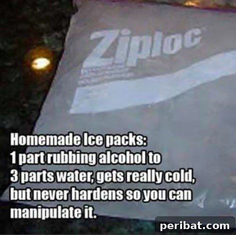 250 Smart Life Hacks to Simplify Your Life 219 Homemade ice packs from sponges