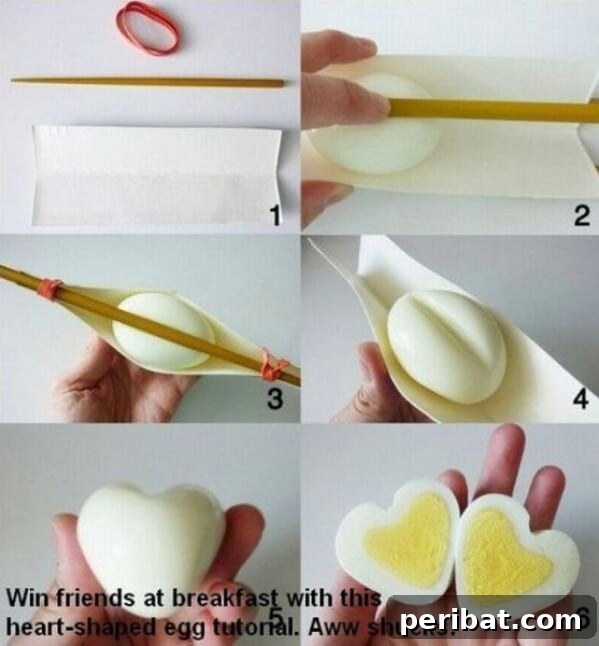 250 Smart Life Hacks to Simplify Your Life 39 Shaping eggs into heart or other forms