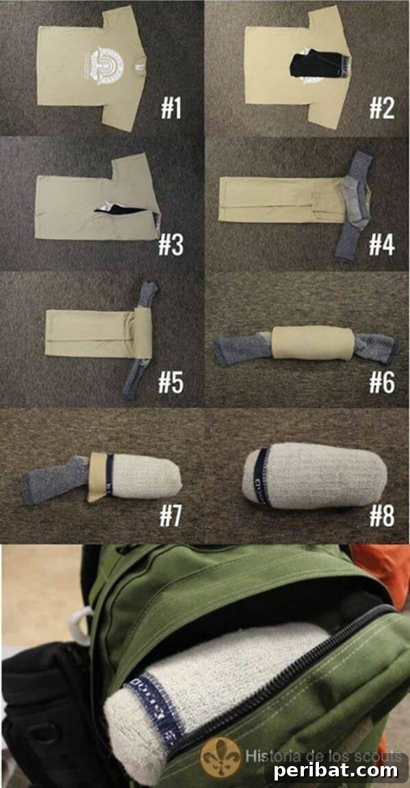 250 Smart Life Hacks to Simplify Your Life 42 Efficient packing hack for travelers