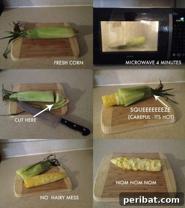 250 Smart Life Hacks to Simplify Your Life 72 Removing corn kernels from the cob easily