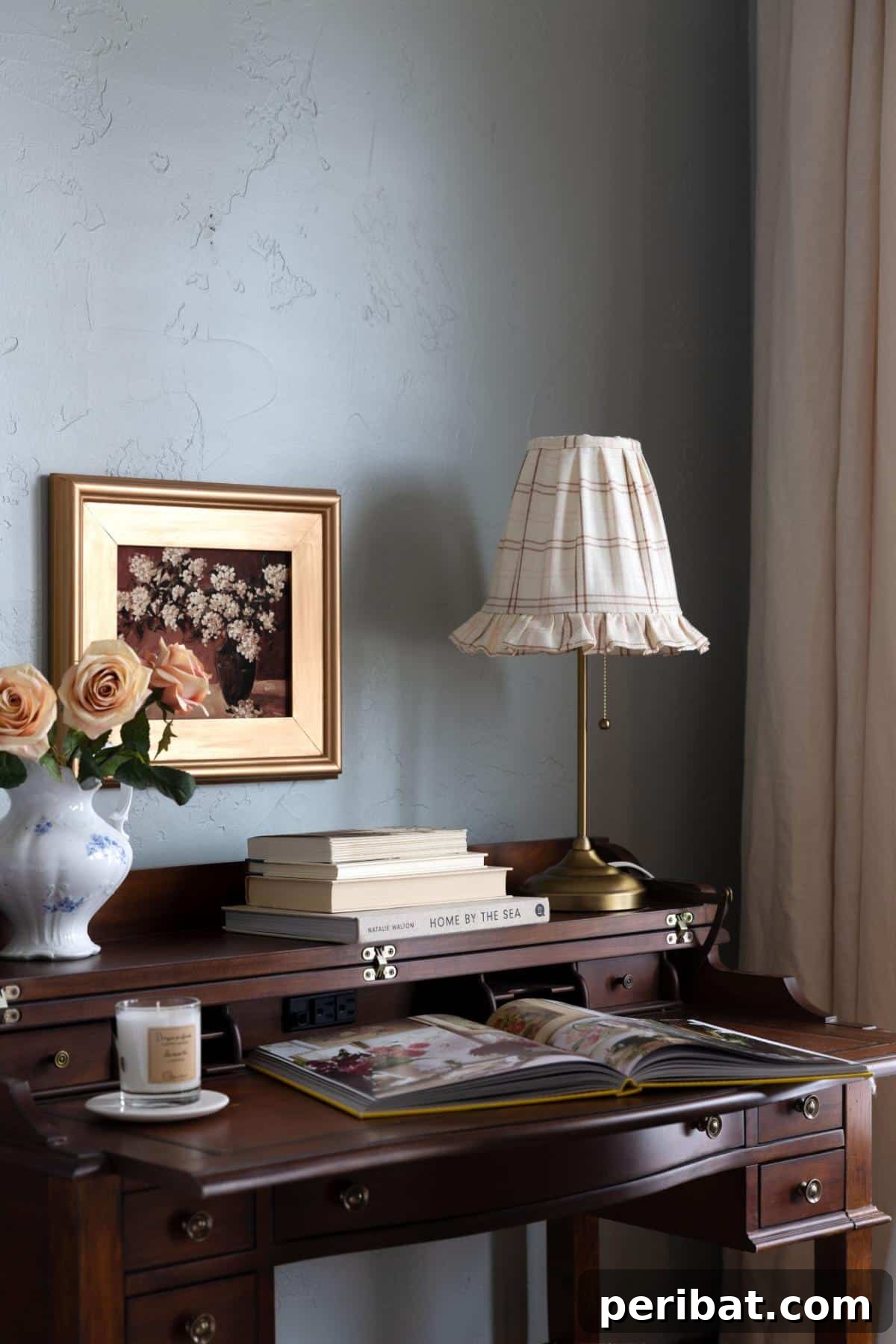 50 Creative DIY Lampshade Makeovers 16 DIY Peplum Lampshade