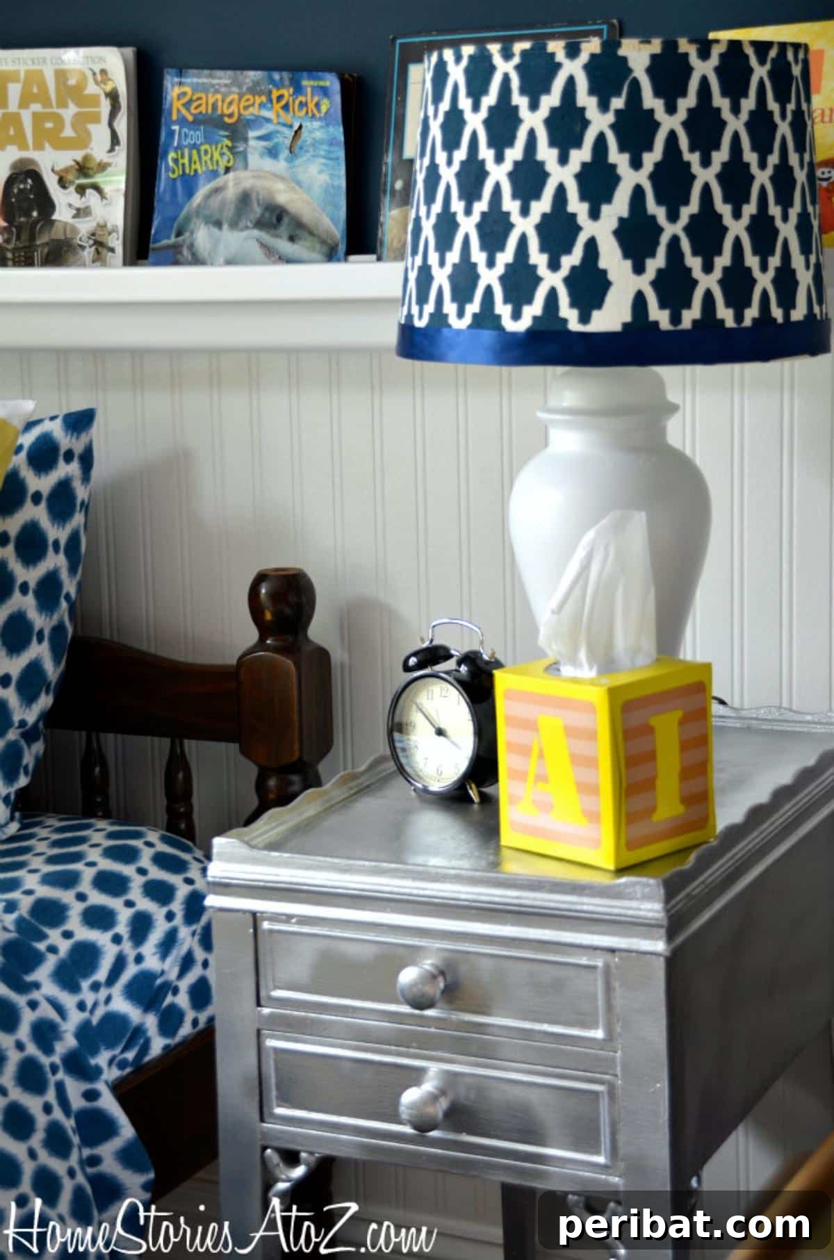 50 Creative DIY Lampshade Makeovers 35 DIY Lampshade Using Stencil