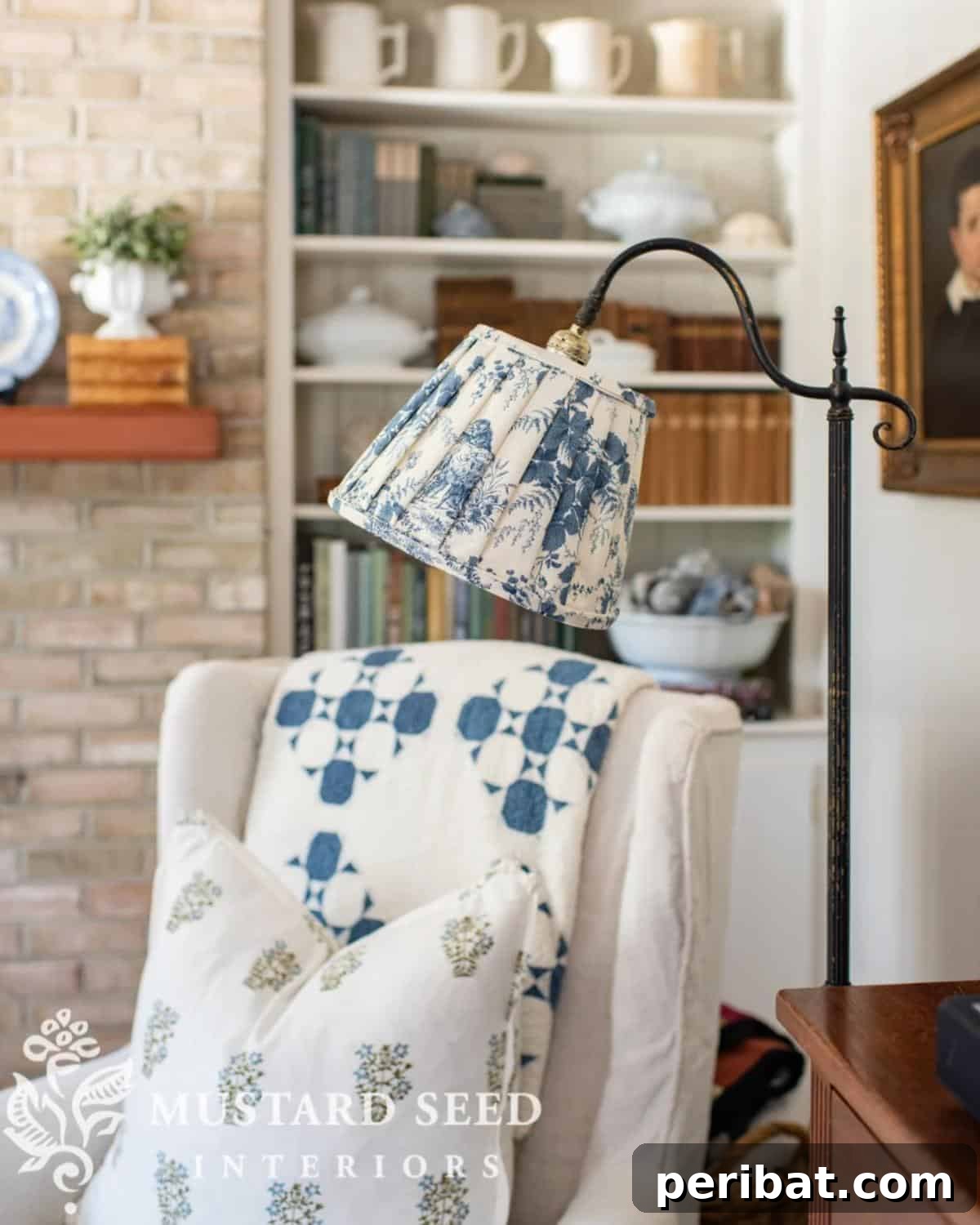 50 Creative DIY Lampshade Makeovers 6 DIY Custom Pleated Lampshade Cover