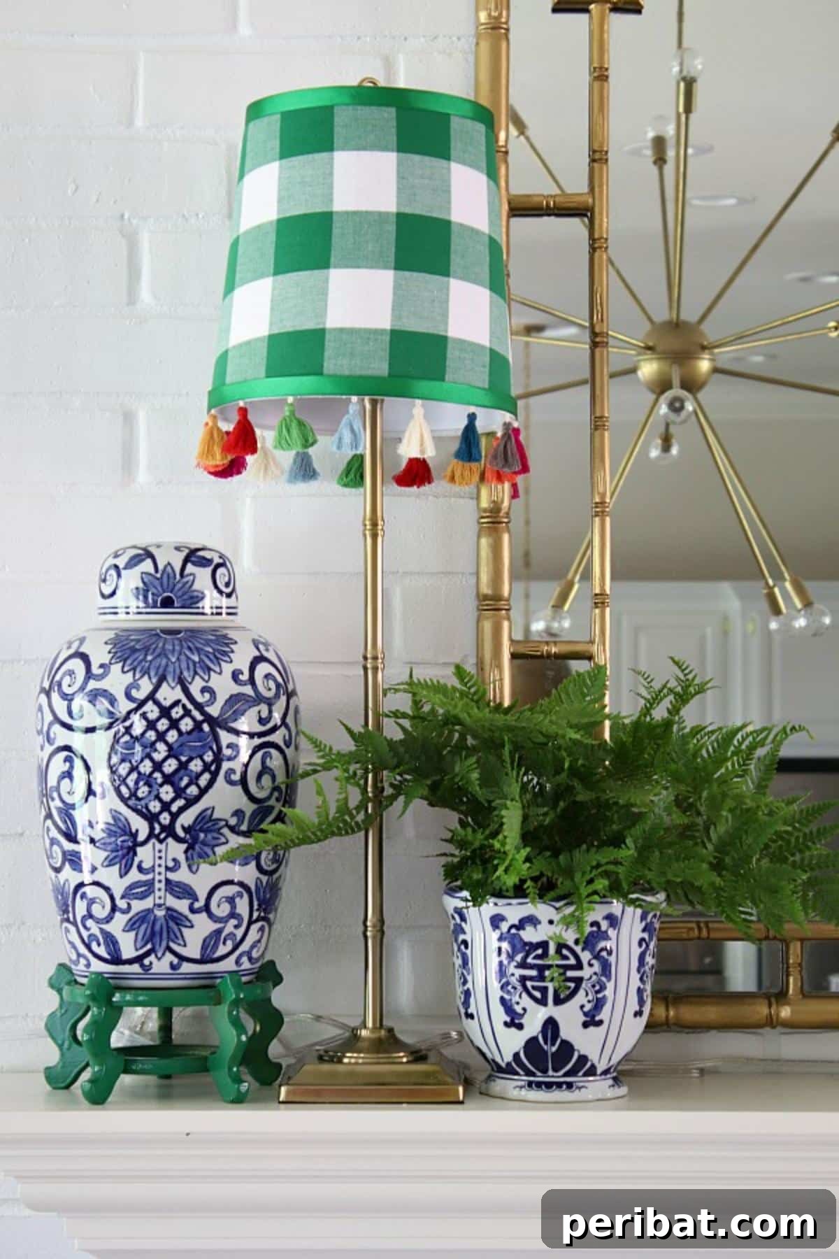 50 Creative DIY Lampshade Makeovers 8 DIY Lamp Shade With Fabric