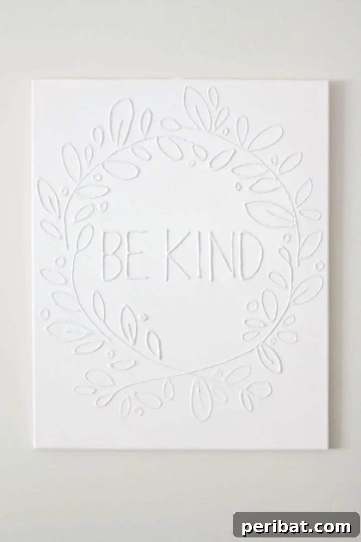 43 Easy DIY Canvas Art Projects for Stunning Home Decor 6 DIY Glue Art on Canvas featuring a textured abstract design created with glue and paint.