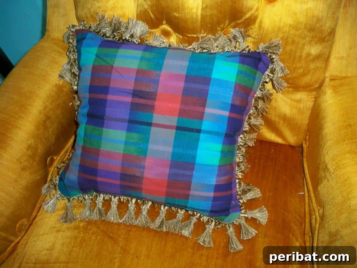 47 Inspiring DIY Throw Pillow Designs 14 A set of awesome and easy-to-make throw pillows, showcasing various patterns.