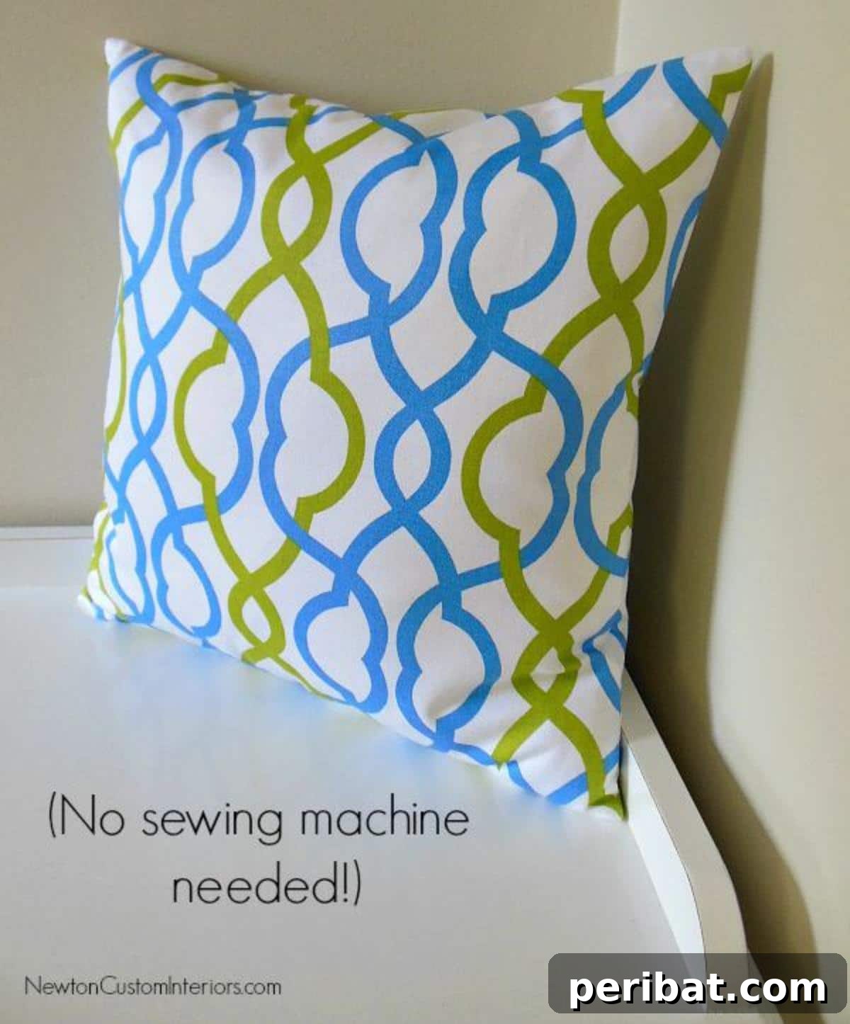 47 Inspiring DIY Throw Pillow Designs 25 A meticulously custom hand-sewn pillow, highlighting the unique charm of handmade craftsmanship.