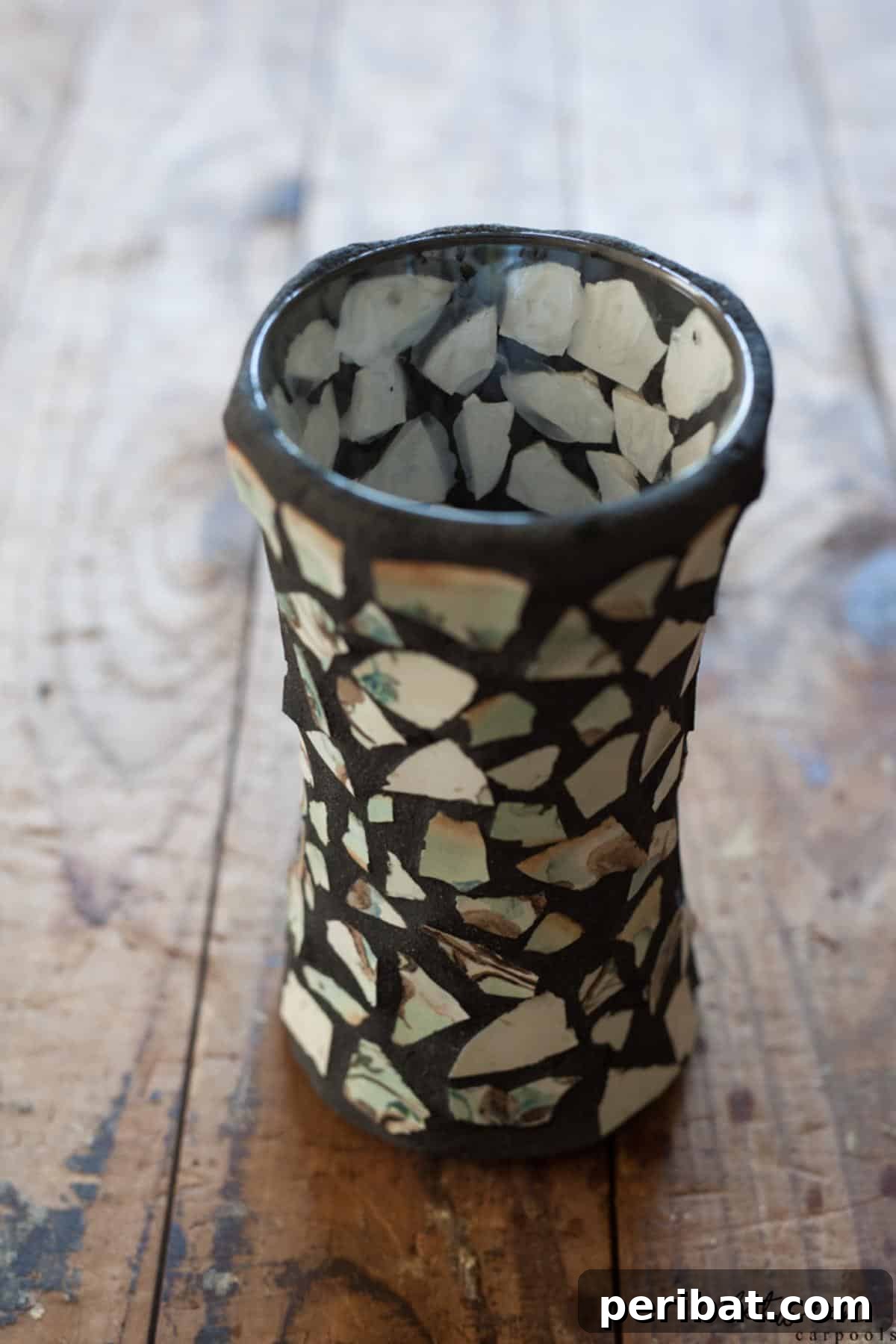 DIY Mosaic Vase