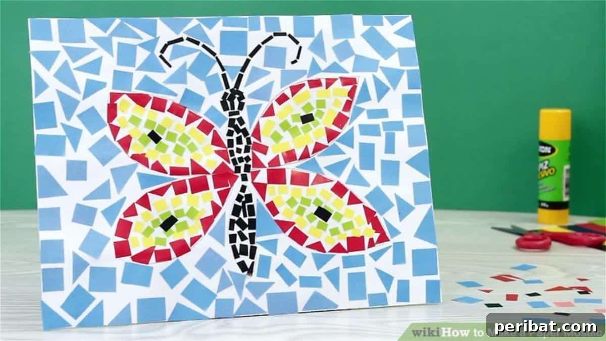 DIY Paper Mosaic