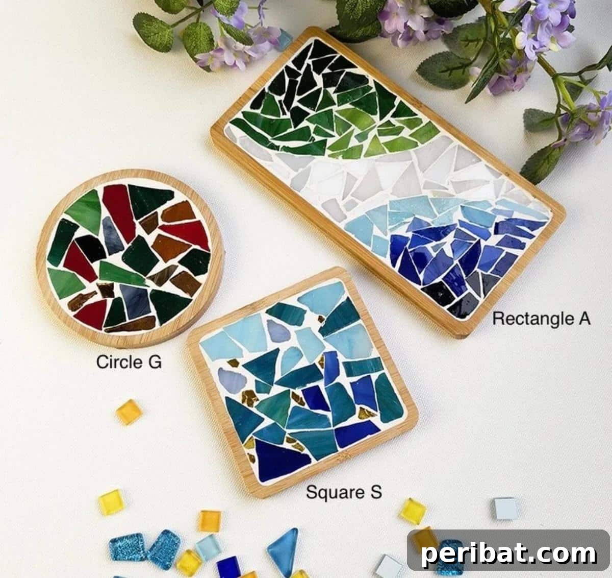DIY Mosaic Coaster Kit