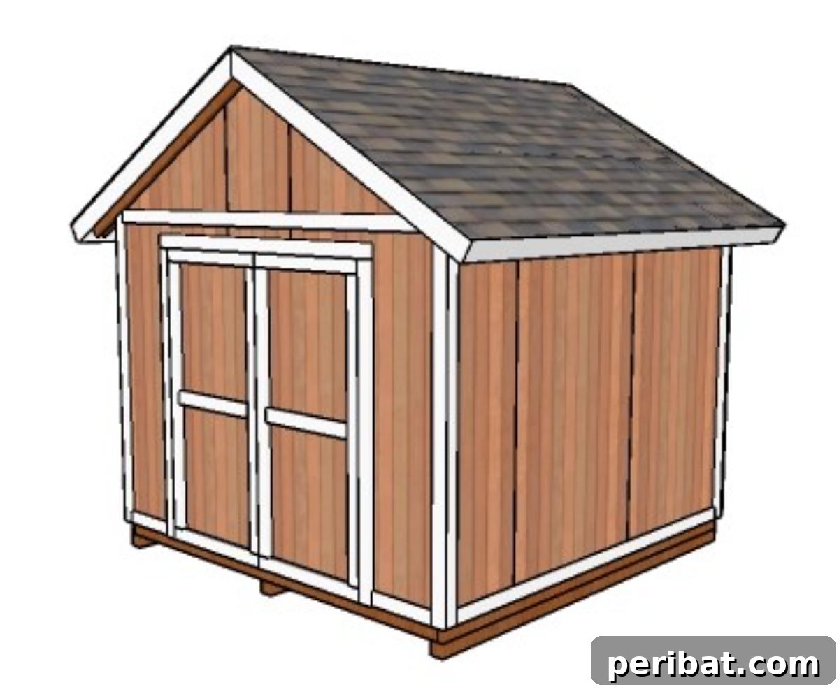 35 DIY Garden Retreats and Shed Projects 13 DIY 10x10 Shed