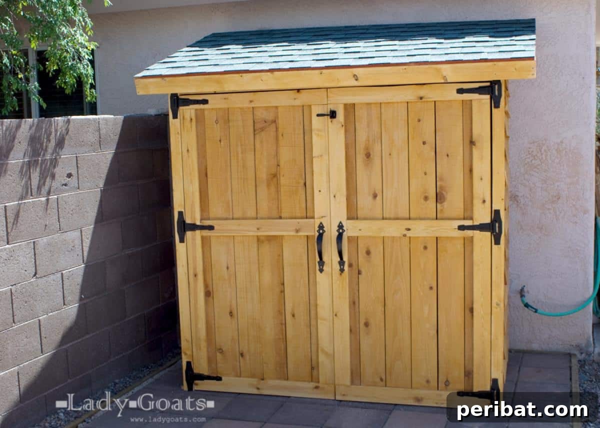 35 DIY Garden Retreats and Shed Projects 21 Small Cedar Shed
