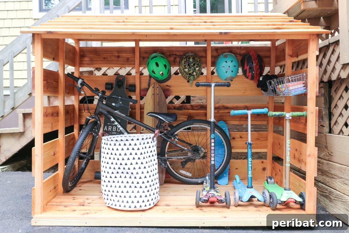 35 DIY Garden Retreats and Shed Projects 33 DIY Bike Shed