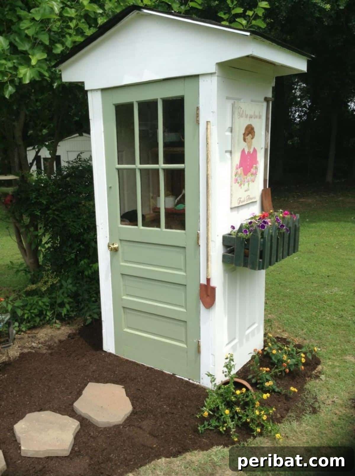 35 DIY Garden Retreats and Shed Projects 5 Awesome DIY Four-Door Shed