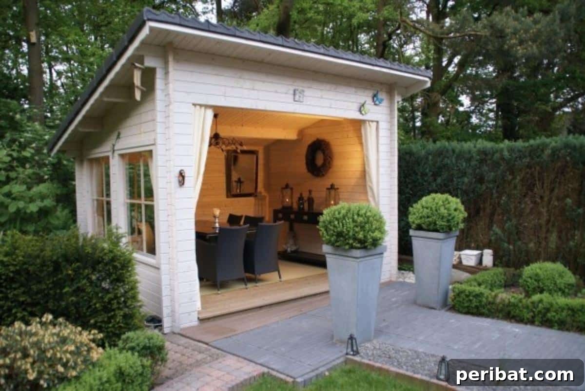 35 DIY Garden Retreats and Shed Projects 6 DIY Potting Shed